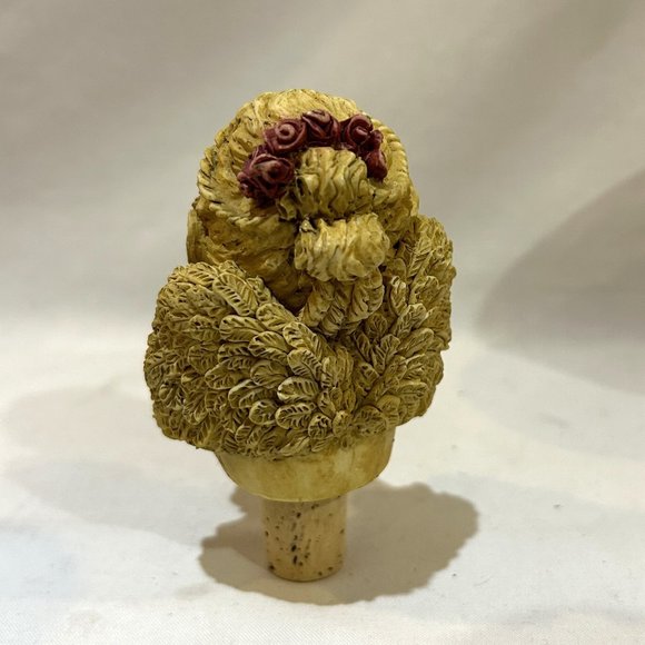 1998 Carrie Olsen-Garrard GUARDIAN OF THE GRAPES Bottle Stopper Collection - Picture 5 of 10